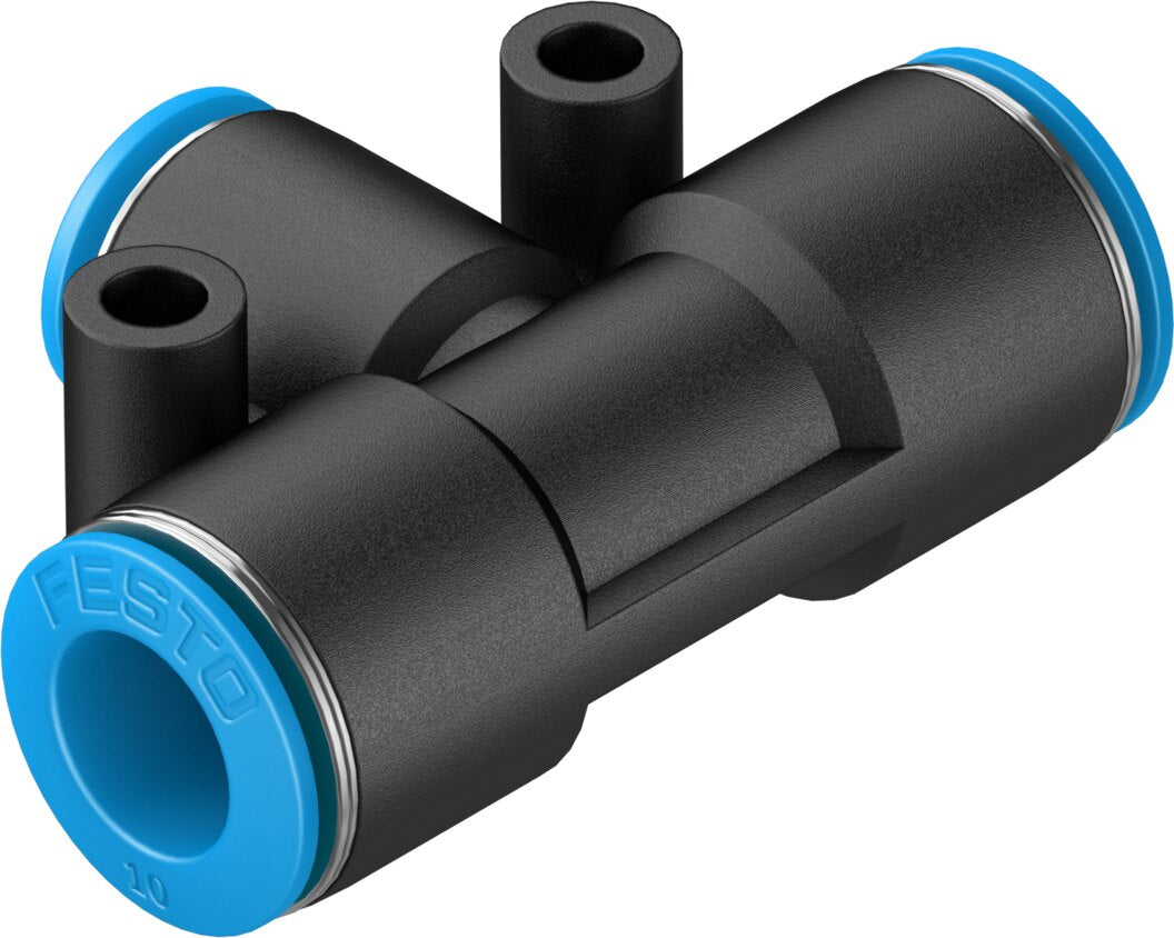 Festo Push In Fitting T Type MODEL NO QST-10-8