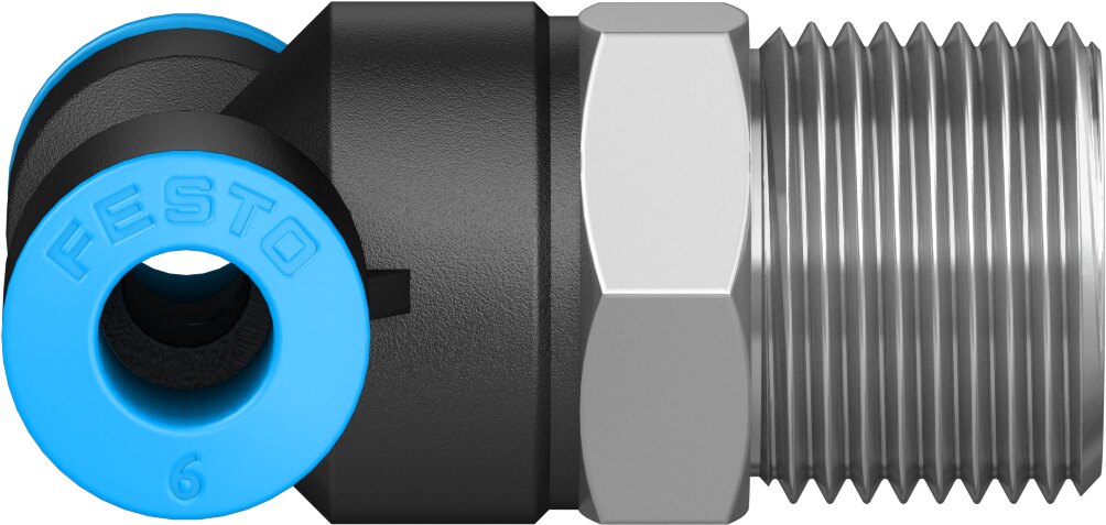 Festo Push In Fitting T Type MODEL NO QST-3/8-6, PART NUMBER 190670