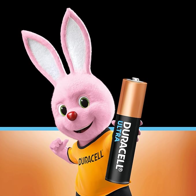 Duracell Ultra AAA Alkaline Battery Pack of 8