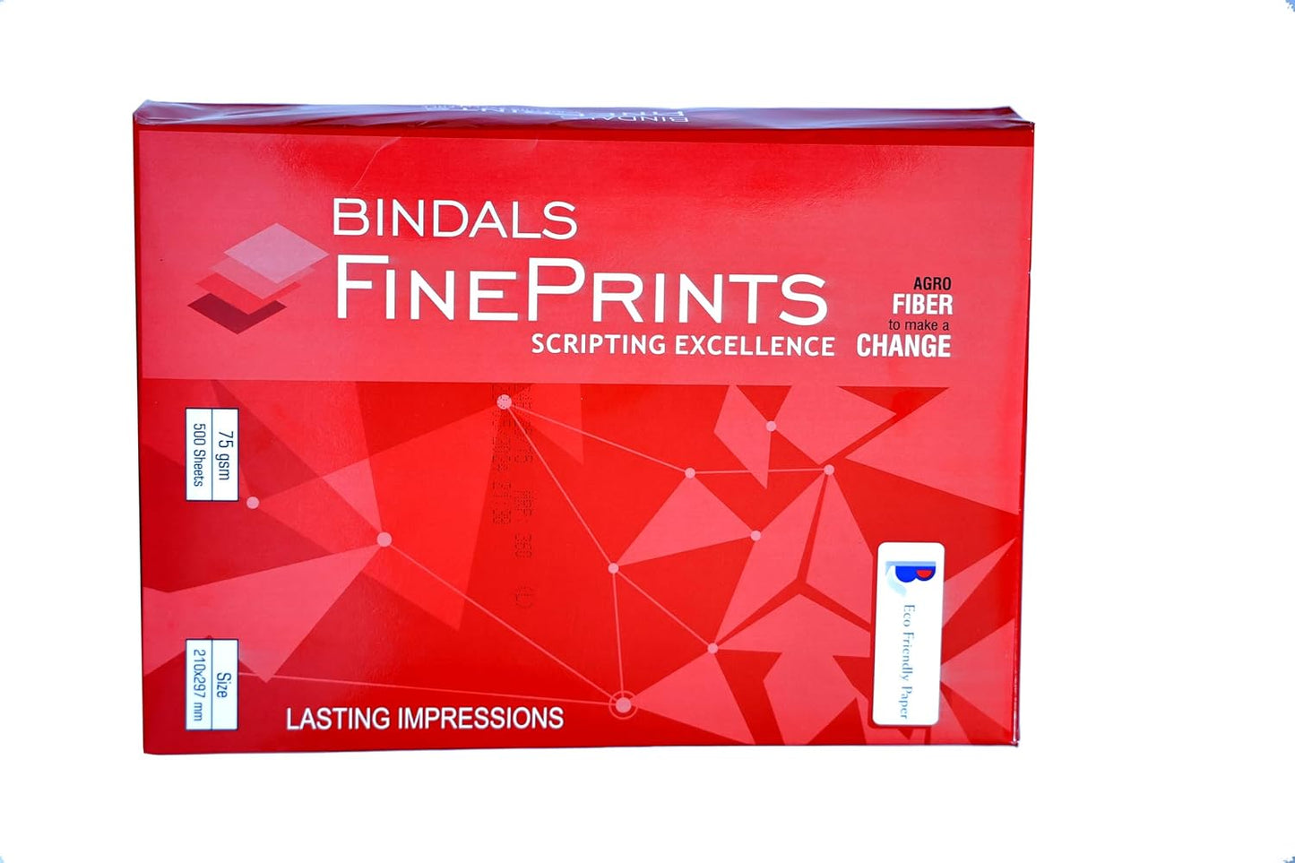 Bindal Paper Printer Paper COLOR WHITE, GSM 75, SIZE A4