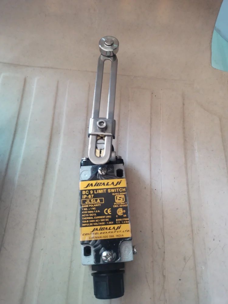 Jai Balaji Switch Limit Switch MODEL NO BC 9 JLSLA