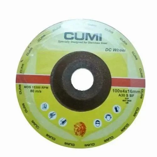 Cumi Wheel Cutting INNER DIAMETER 16 MM, MODEL NO BDCRK035703414, OUTER DIAMETER 100 MM, THICKNESS 6 MM