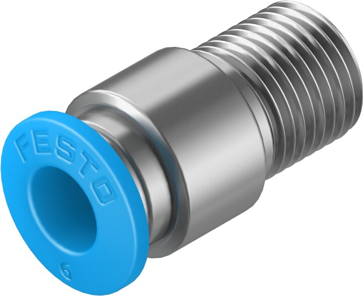 Festo Straight Connector Pneumatic MODEL NO QS-1/8-6