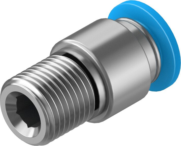 Festo Straight Connector Pneumatic MODEL NO QS-1/8-6