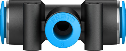 Festo Push In Fitting T Type MODEL NO QST-10-8