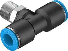 Festo Push In Fitting T Type MODEL NO QST-1/4-10, PART NUMBER 153112