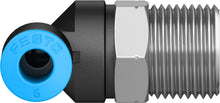 Festo Push In Fitting L Type MODEL NO QSL-3/8-6, PART NUMBER 190660