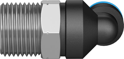Festo Push In Fitting L Type MODEL NO QSL-3/8-6, PART NUMBER 190660