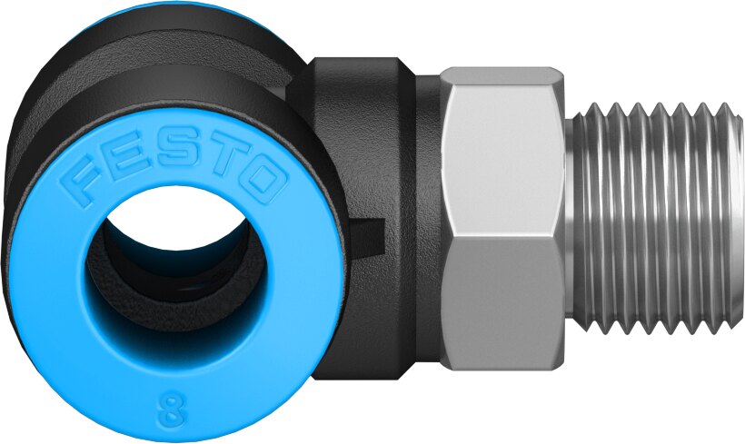Festo Push In Fitting T Type MODEL NO QST-1/8-8