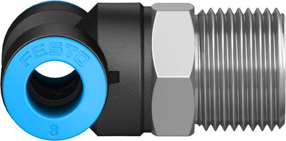 Festo Push In Fitting T Type MODEL NO QST-3/8-8, PART NUMBER 153111