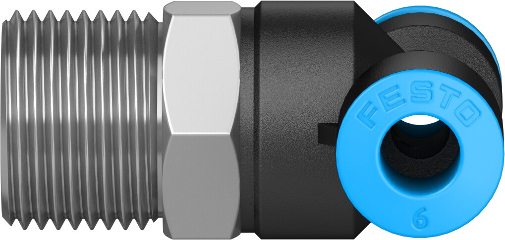 Festo Push In Fitting T Type MODEL NO QST-3/8-6, PART NUMBER 190670