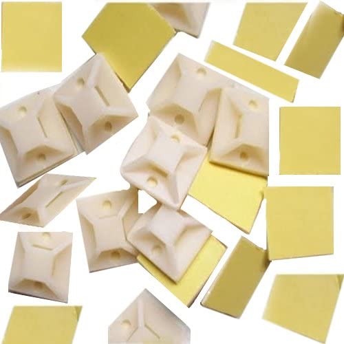 Generic Mount Cable Tie MATERIAL ACRYLONITRILE BUTADIENE STYRENE, HIGH STRENGTH, SIZE 19X19 MM