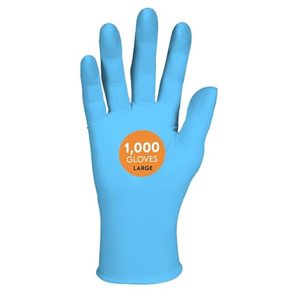 Kleenguard L-54188 Nitrile Safety Gloves Large Blue Pair