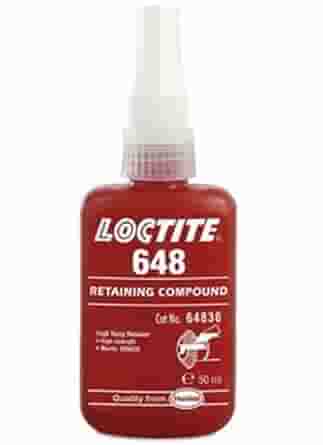 Henkel Loctite Na. MODEL NO 648, WEIGHT 50 ML