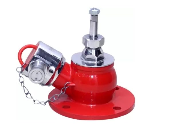 Generic Valve No Modifier 63MM SINGLE HEAD HYDRANT LANDING VALVE ISI MARK WITH SS 2302 COUPLING