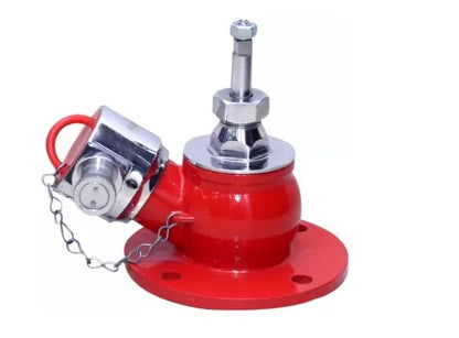 Generic Valve No Modifier 63MM SINGLE HEAD HYDRANT LANDING VALVE ISI MARK WITH SS 2302 COUPLING