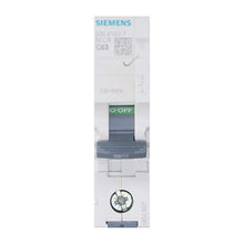 Siemens Circuit Breaker Mcb CURRENT RATING 63 AMPERE, MODEL NO 5SL41637RC, POLE 1