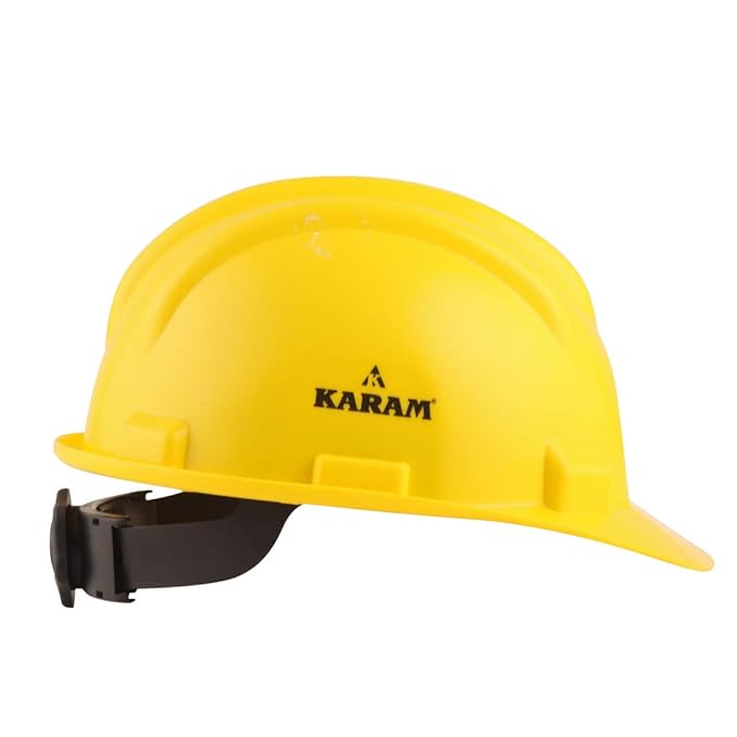 Karam Helmet Safety COLOR YELLOW, MODEL NO PN521, SIZE FREE INCH