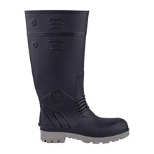 Hillson Safety Shoes Gumboot COLOR BLACK AND GREY, MODEL NO TORPEDO 212, SIZE 9