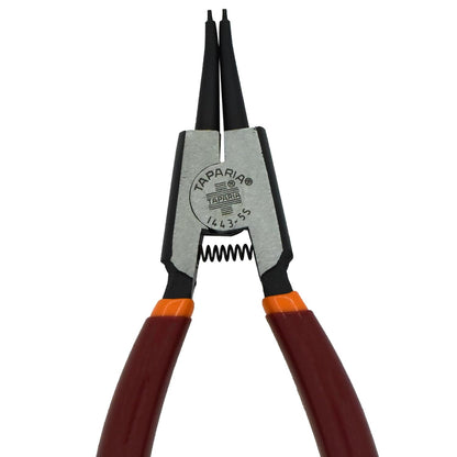 Taparia Plier Circlip BENT NOSE EXTERNAL STRAIGHT, JAW SIZE 19-60 MM, MODEL NO 1443-5S, SIZE 125 MM