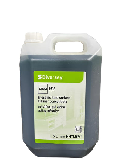 Diversey Cleaner No Modifier MODEL NO TASKI R2, SIZE 5 LTR, TYPE SURFACE