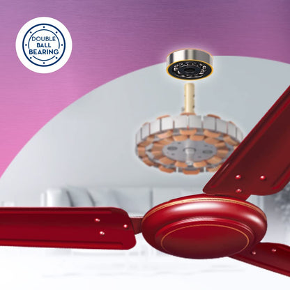 Crompton Fan Ceiling MODEL NO STAR BREEZE, SIZE 1200 MM, COLOR BROWN