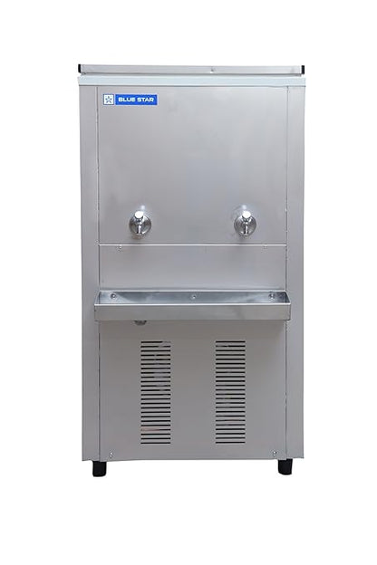 Blue Star SWC3060SS 60 Liter Water Cooler | 30 L/Hr Cooling Capacity | 60L Storage | Cold Water | Stainless Steel