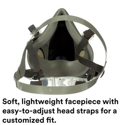 3M Mask Na. HALF FACE MASK, MODEL: 6200