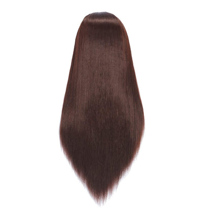 Generic Mannequin Na. VIVIAN MIXED HAIR MANNEQUIN HEAD WITH HAIR 26"-28" HAIR DOLL COSMETOLOGY MANNEQUIN HEAD PRACTICE BRAIDING DOLL HEAD HAIR WITH FREE CLAMP HOLDER