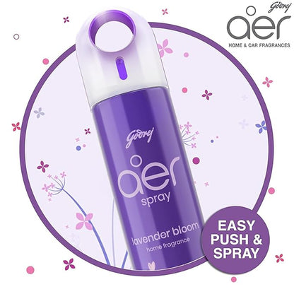 Godrej Air Freshener Spray FRAGRANCE SCENT LAVENDER, SIZE 200 ML