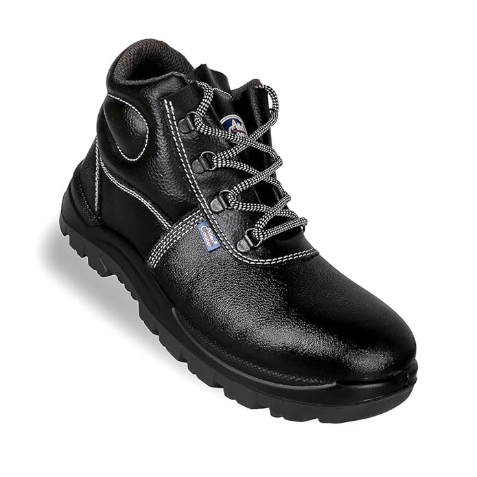 Allen Cooper Safety Shoes Steel Toe MODEL NO AC-1008, SIZE 7