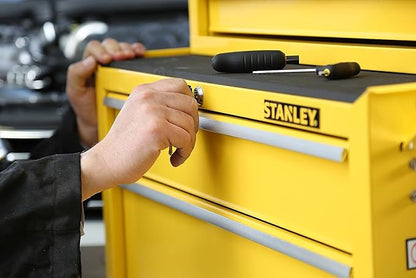 Stanley Tool Box Na. STANLEY 4 DRAWER METAL WORKSHOP TROLLEY, STMT1-75063, STMT1-75063