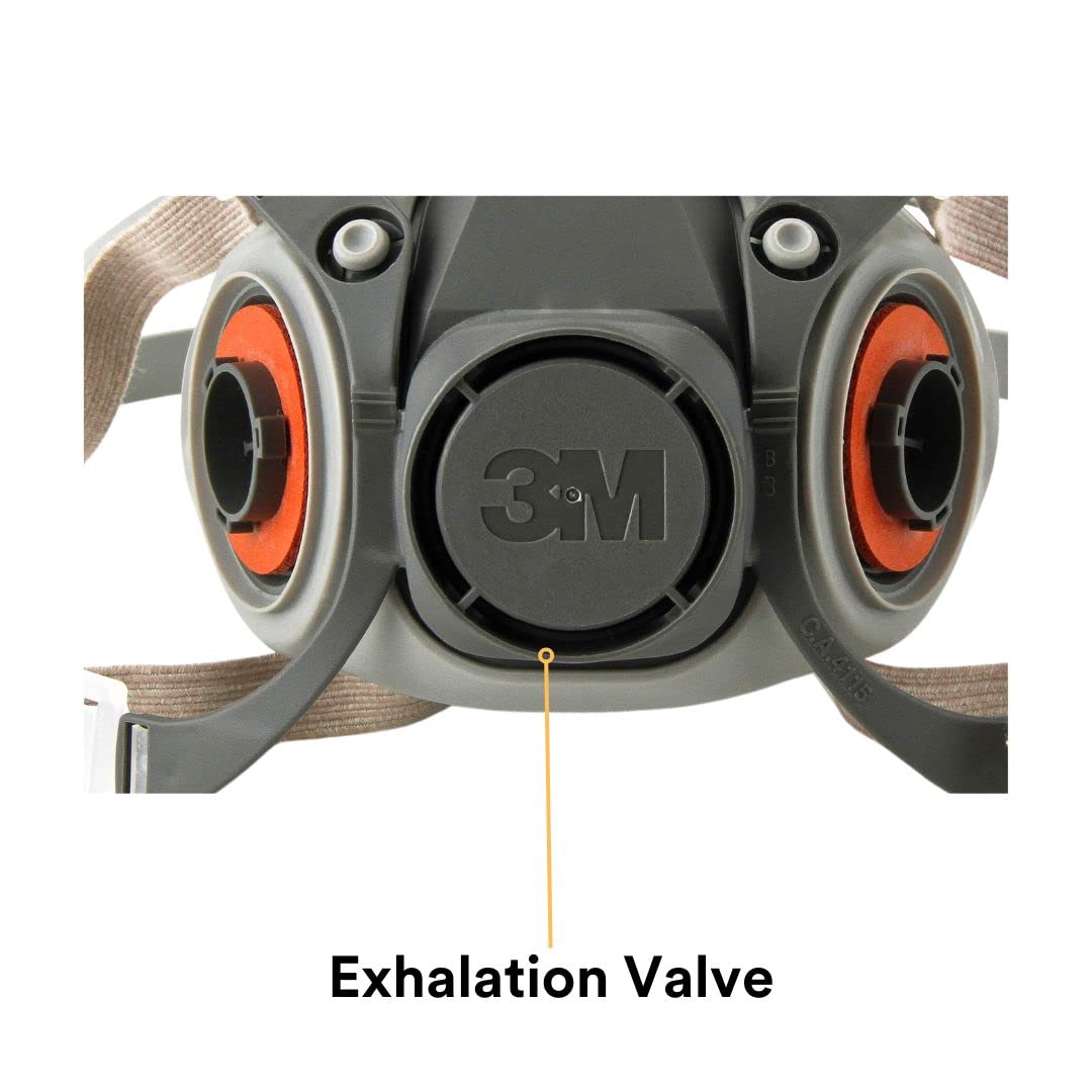 3M Mask Na. HALF FACE MASK, MODEL: 6200