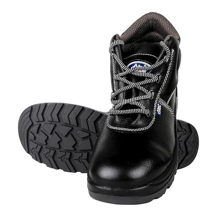 Allen Cooper Safety Shoes Steel Toe MODEL NO AC-1008, SIZE 7