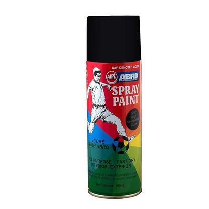 Abro Spray No Modifier Container 400ml Spray Paint Black