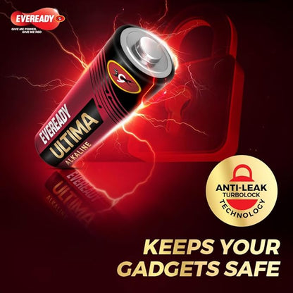 Eveready Battery Alkaline CURRENT RATING AAA AMP, DISCHARGE CAPACITY 0.54 AH, VOLTAGE RATING 1.5 V