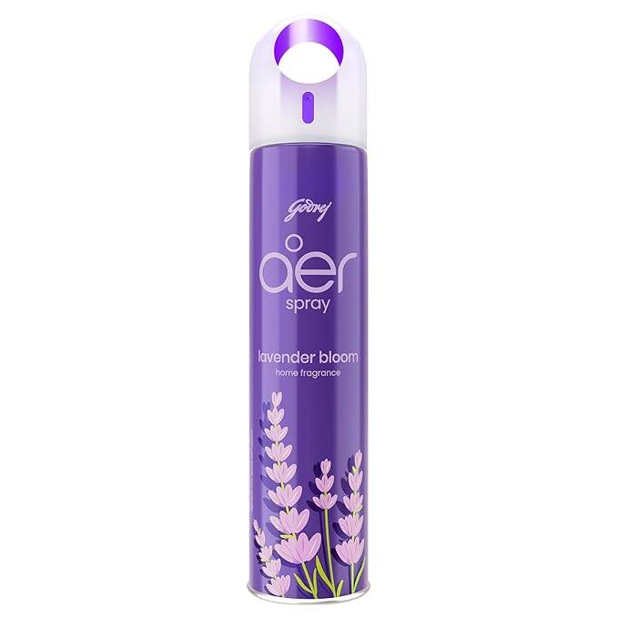 Godrej Air Freshener Spray FRAGRANCE SCENT LAVENDER, SIZE 200 ML