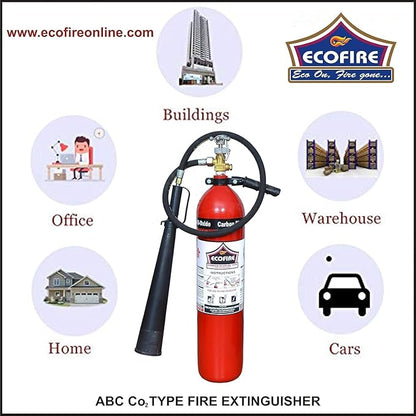 Generic Fire Extinguisher Na. CAPACITY 4.5 KG CO2 TYPE