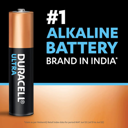 Duracell Ultra AAA Alkaline Battery Pack of 8