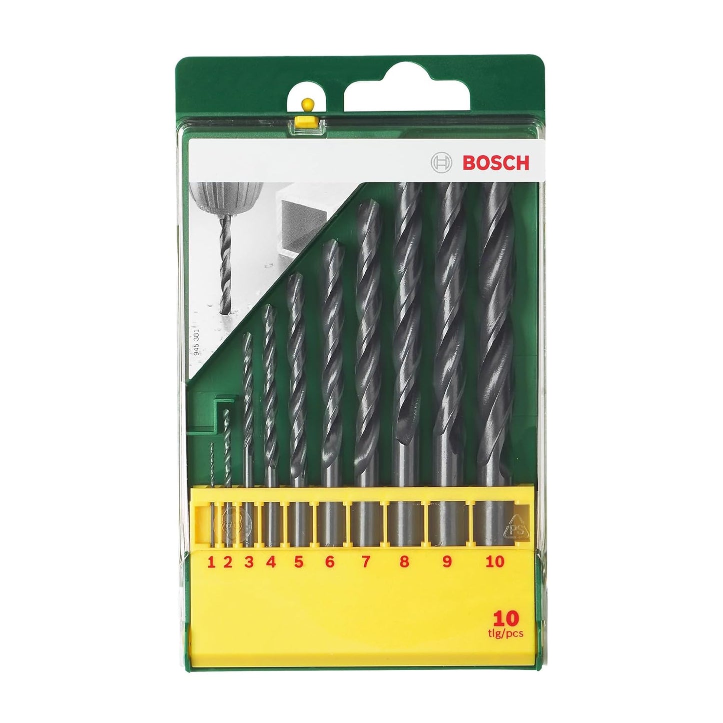 Bosch Drill Bit Set Hight Speed Steel MODEL NO 2 607 019 446