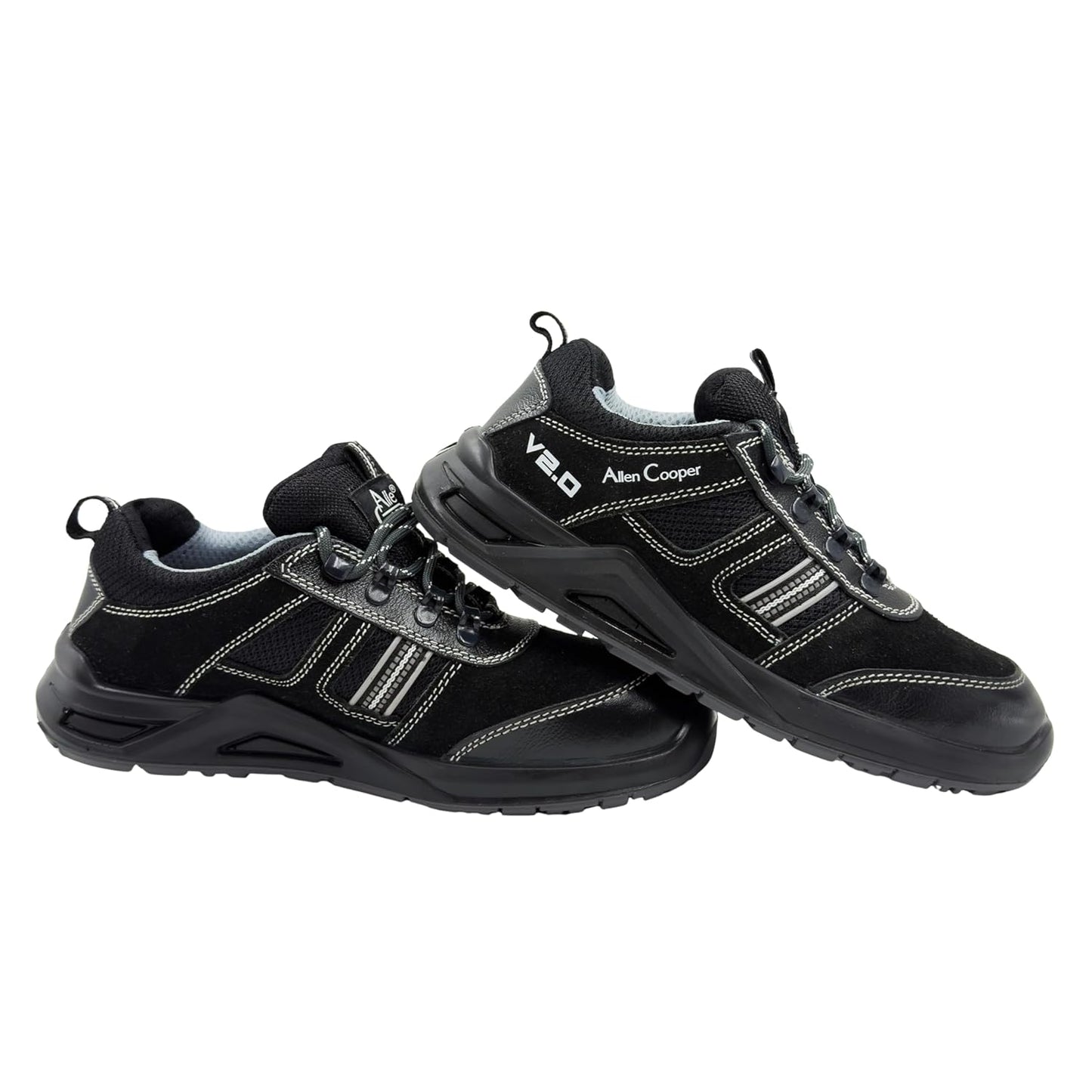Allen Cooper Safety Shoes Steel Toe MODEL NO AC 1156, SIZE 7