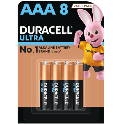 Duracell Battery Na. DURACELL ULTRA AAA ALKALINE BATTERIES (PACK OF 8)