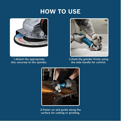 Bosch Grinder Hand Angle MODEL NO GWS 750-100