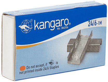 Kangaro Stapler Pin No Modifier COLOR NOT AVALIABLE, MODEL NO 18901057524422, SIZE 24X6 MM