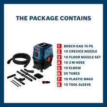 Bosch Vacuum Cleaner Na. MODEL NO GAS 15PS