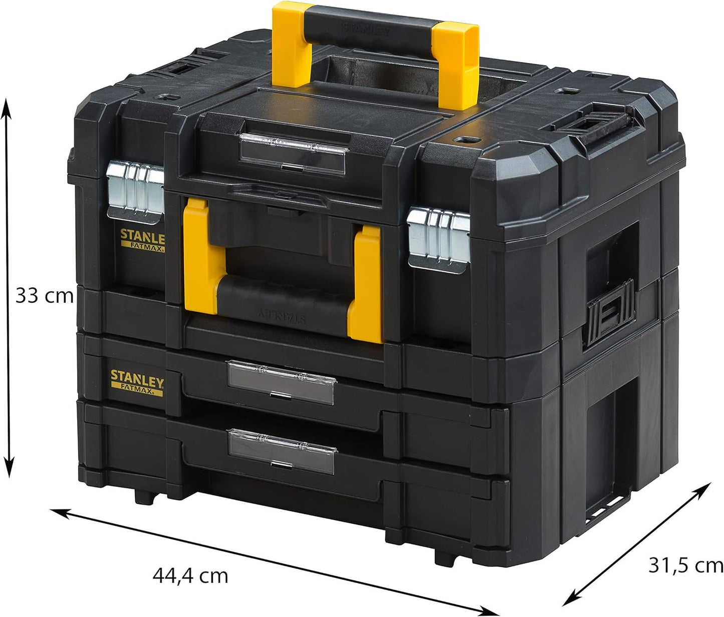 Stanley Combo Kit Na. STANLEY FATMAX PRO STACK COMBO TOOL BOX, 33 X 44.4 X 31.5 CM, FMST1-71981, FMST1-71981