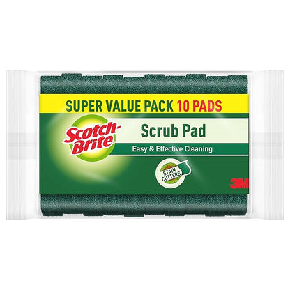 ScotchBrite Scrub Pad (Pack of 10)