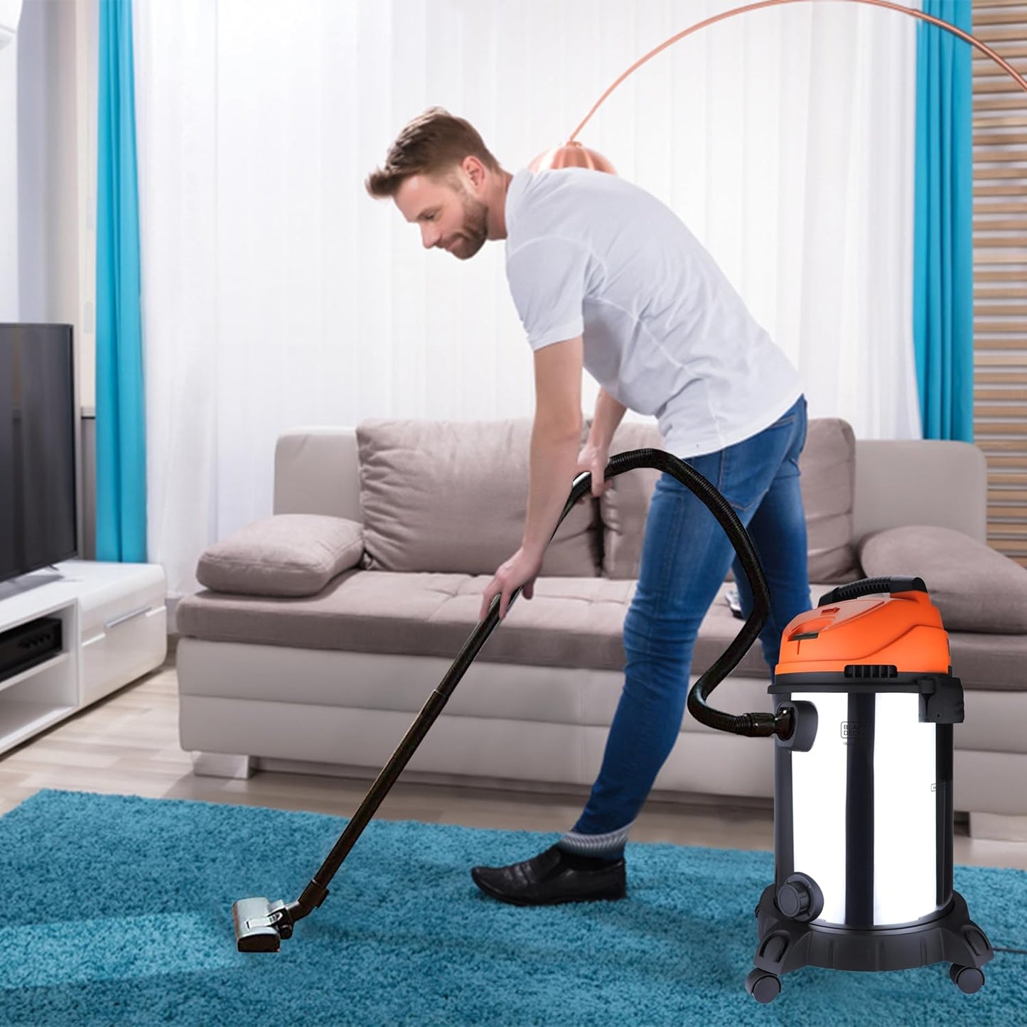 Black & Decker Vacuum Cleaner Na. BLACK+DECKER WDBDS30-IN 30 L CORDED ELECTRIC VACUUM CLEANER, WDBDS30-IN