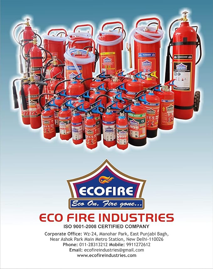 Generic Fire Extinguisher Na. CAPACITY 4.5 KG CO2 TYPE