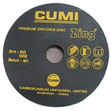 Cumi Flap Disc No Modifier GRIT SIZE 60, INNER DIAMETER 16 MM, MATERIAL ALUMINIUM OXIDE, MODEL NO TFD100100S0016, OUTER DIAMETER 100 MM, TYPE FLAP